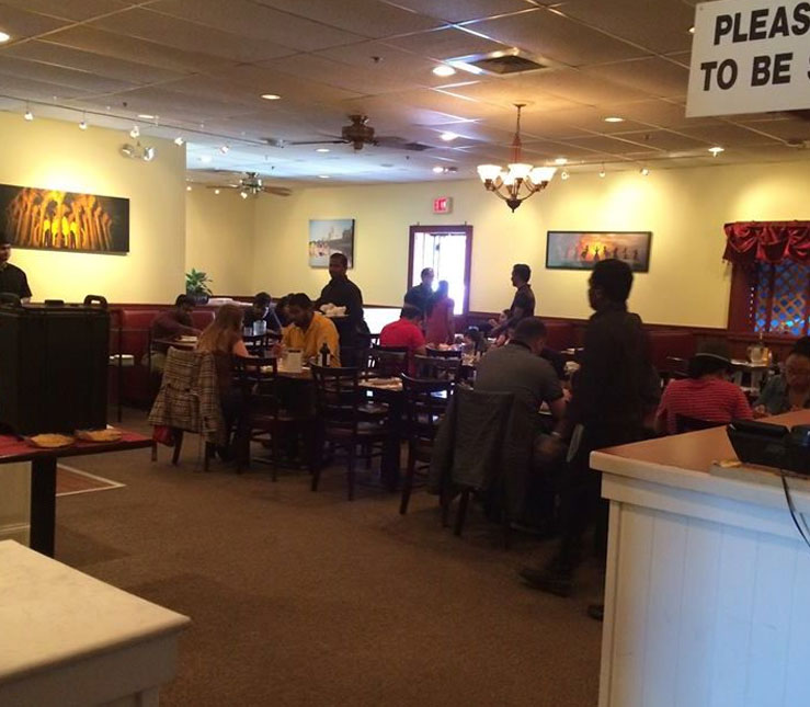 Happy customer at best restaurants in Bloomfield CT